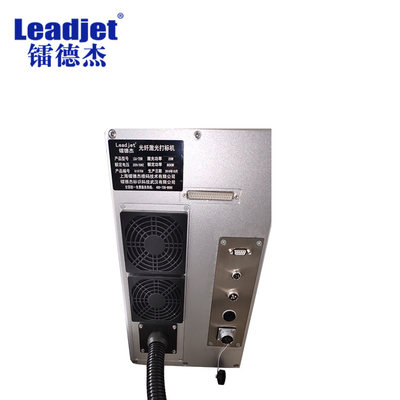 Leadjet OEM ODMをコードする大きい装置のための手持ち型の携帯用繊維レーザーの印機械