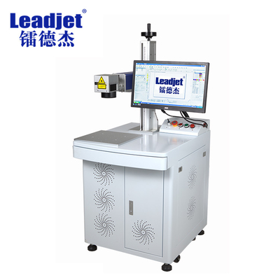 Leadjet 50W繊維の金属製品コンピュータより容易な操作システムを持つデスクトップ レーザーのコーダー