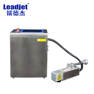 Leadjet 0.05mm 0.2mmの線幅コードする金属のための光ファイバーレーザーの印機械