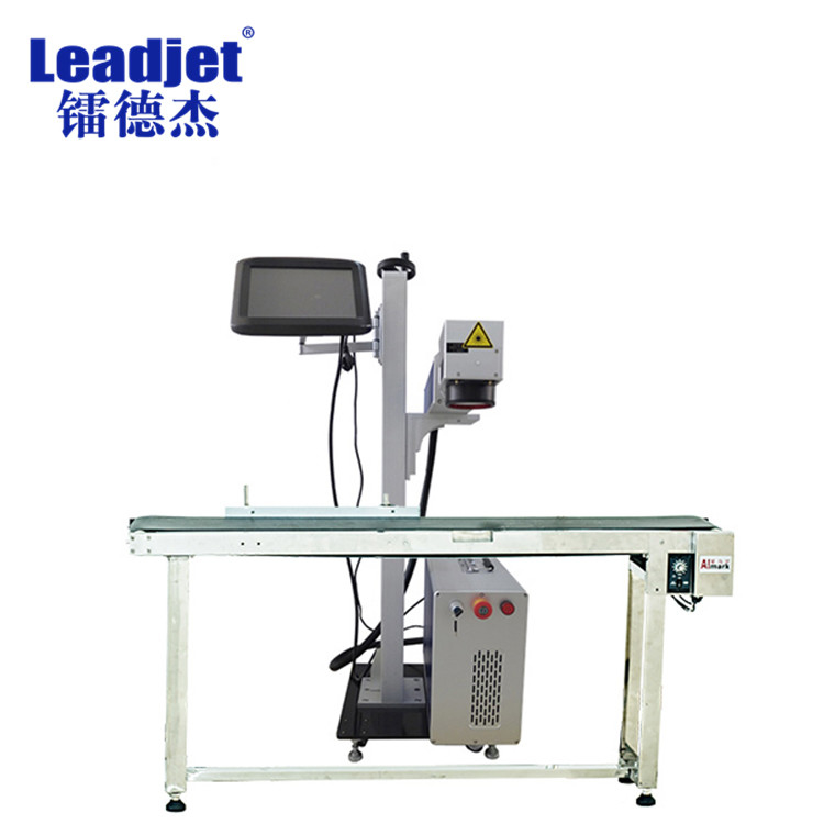 ラベルのLeadjet OEM ODMのための産業携帯用レーザーの印そして彫版機械